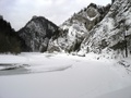 Zamrznutý Dunajec (autor: Peter Gállik)
