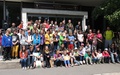 Účastníci vedomostnej súťaže Putovná sova 2013 (autor: Lenka Burdová)
