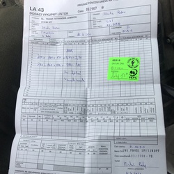 Dodací list