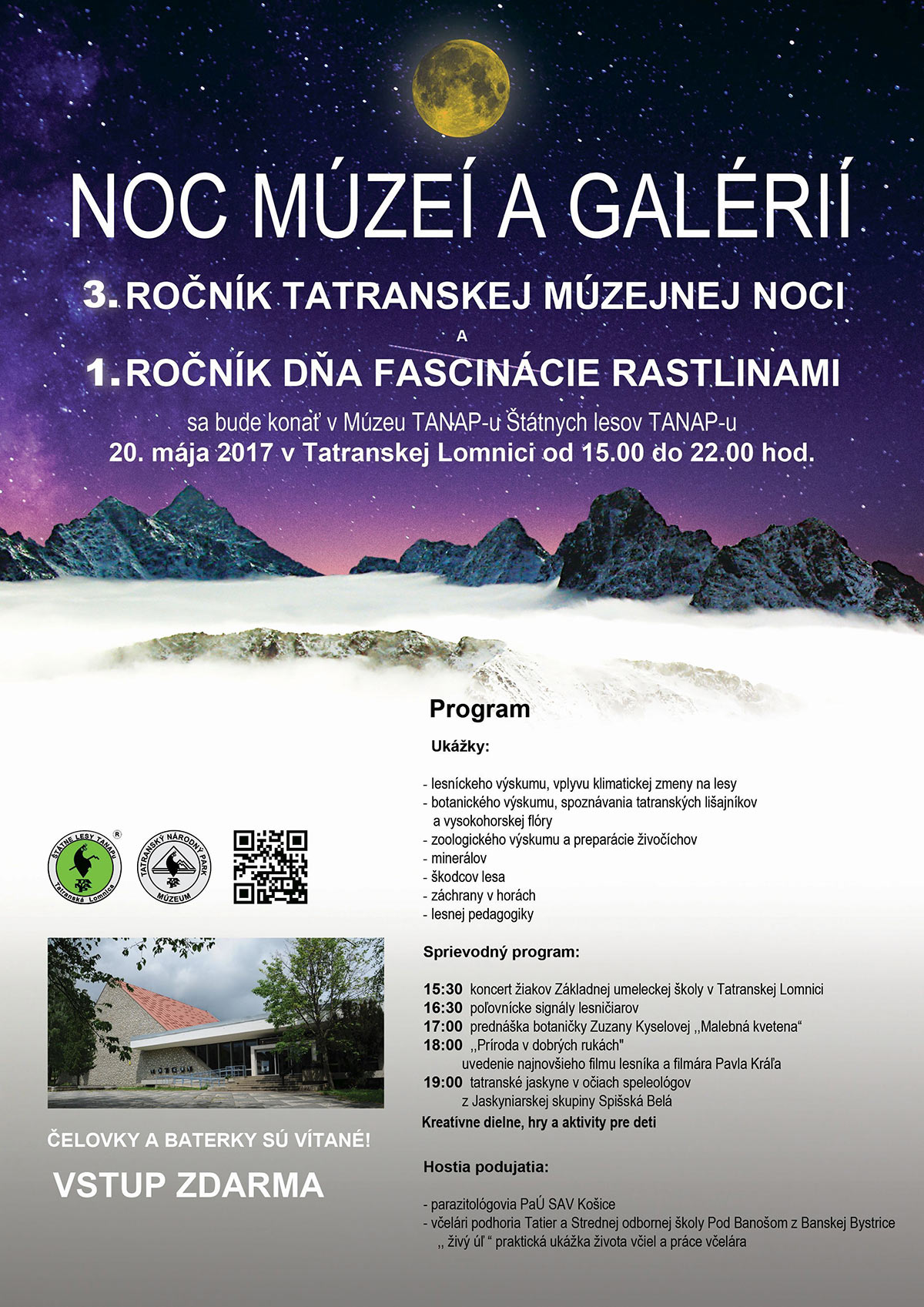 Noc múzeí a galérií 2017